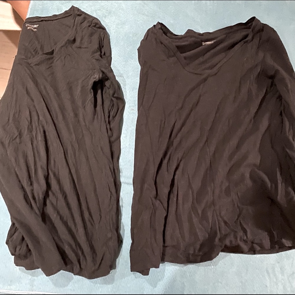 Motherhood Maternity Black Long Sleeve Tops